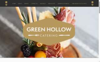 Greenhollow Catering of Provo website