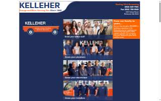 Kelleher HVAC website