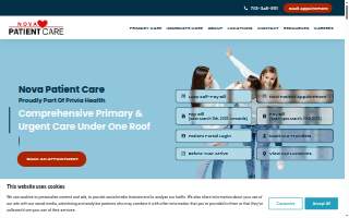 NOVA Patient Care | Primary & Urgent Care in Crystal City, Arlington VA website