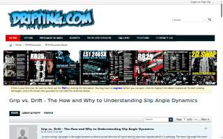 Drift Salon website