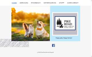 Pike Road Animal Hospital LLC of Montgomery website