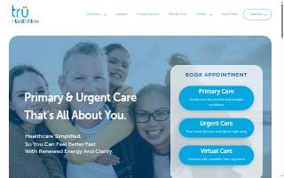 TruHealth Family Care website