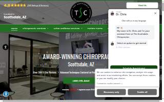 The Scottsdale Chiropractor website