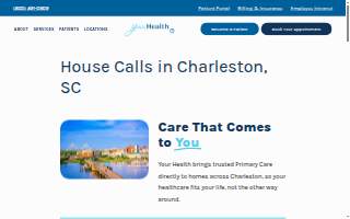 Your Health House Calls - Charleston website