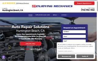 Enjoying Mechanics of Long Beach website