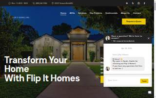 Flip It Homes website