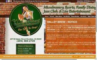 Valley Brewing Co website