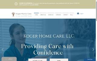 Koger Home Care, LLC. website