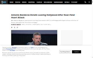 Banderas Latin Fusion website