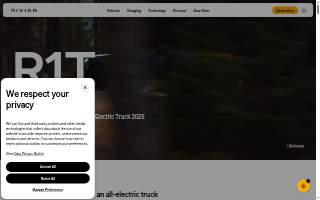 Rivian of Wilmington website
