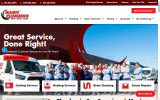 Magic Plumbing - Best Plumber website