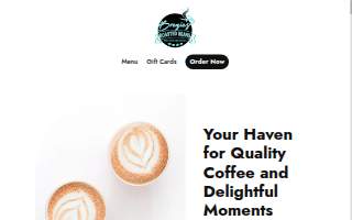 Brezie's Roasted Beans website