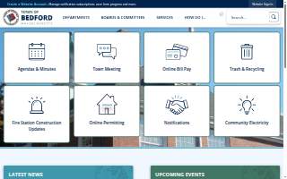 Bedford Greenwich Animal Hospital website