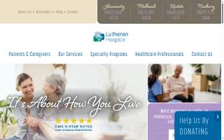 Lutheran Hospice of Greenville website