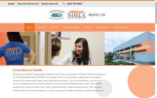NOELA Community Health Center website