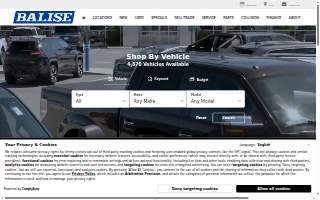Balise Subaru of Hadley website