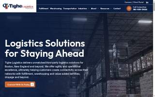 Tighe Logistics Group Warehouse website