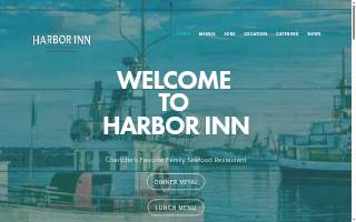 Seafood restaurant website