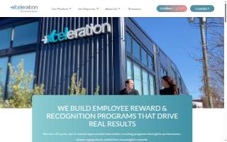 Xceleration Fitness website