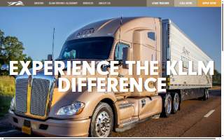 KLLM Transport Services of Jackson website
