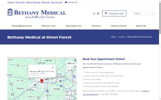 Bethany Medical at Kimel Forest website