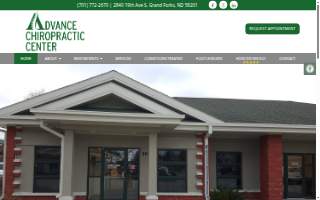 Grand Forks Chiropractic website