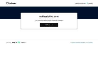 Optimal Chiropractic of Bismarck website