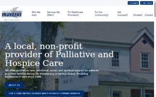 Hospice of the Upstate website