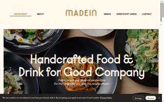 Madein website