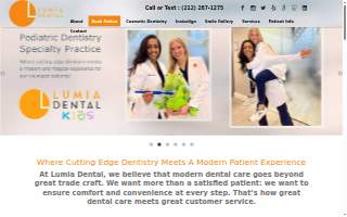 Lumia Dental PLLC website