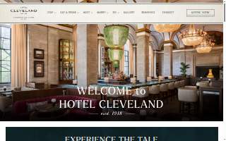 Cleveland's Fidelity Hotel website