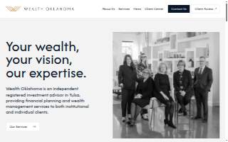 Wealth Oklahoma website
