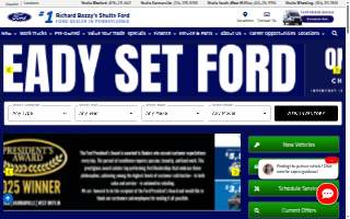 Shults Ford Wexford Parts website