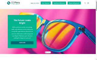 DGPerry CPAs + Advisors website