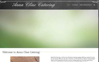 Anna Cline Catering of Columbia website