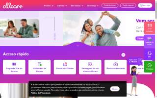 Allcare Family And Urgent Care Clinics website