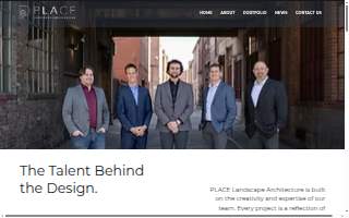 PLACE Landscape Architecture website