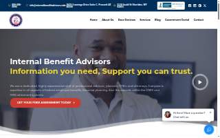 Internal Benefit Advisors LLC website