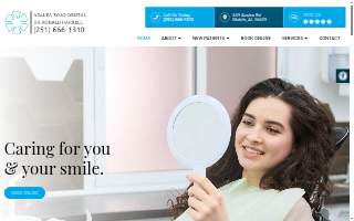 Azalea Road Dental website