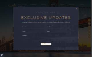 Oakland Real Estate Group website