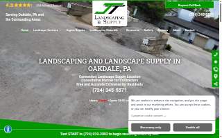 JTB Landscaping website