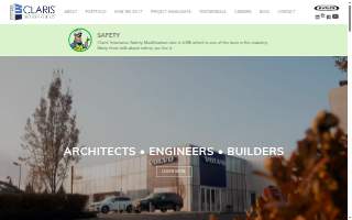 Claris Design Build of Hartford website