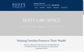 Duffy Law Office / Estate Planning Attorney in Davenport website