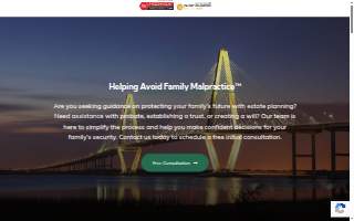 Gem McDowell Law Group of Mt Pleasant website