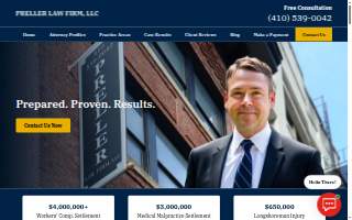 Preller Law Firm, LLC website