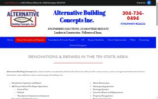 Alternative Building Concepts website