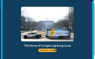 Corrigan Logistics website
