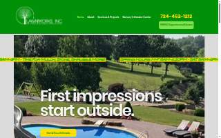 Lawn Works website