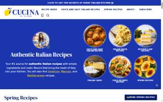 Cucina Alfresco website