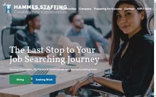 Tailored Staffing Services website